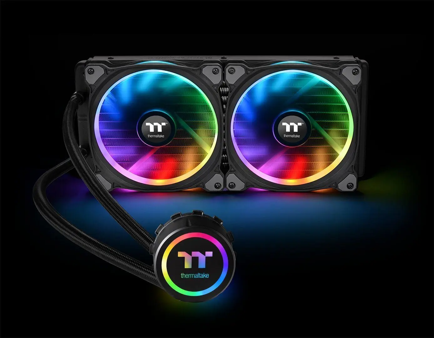 Система жидкостного охлаждения Thermaltake Floe Riing RGB 280 TT (CL-W167-PL14SW-A) - 5