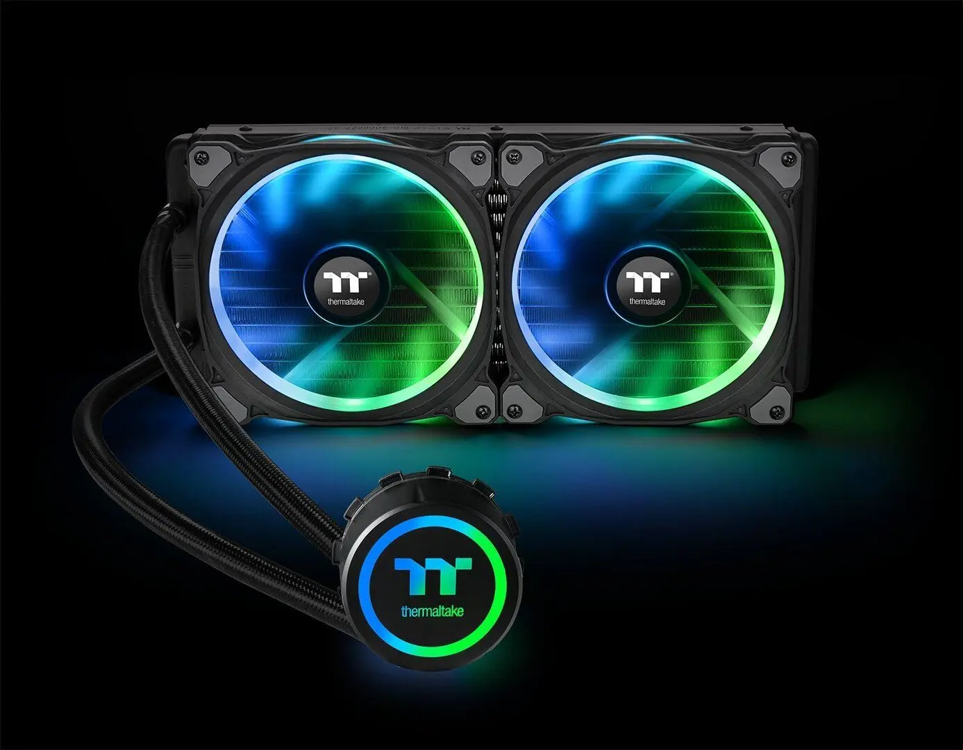 Система жидкостного охлаждения Thermaltake Floe Riing RGB 280 TT (CL-W167-PL14SW-A) - 7