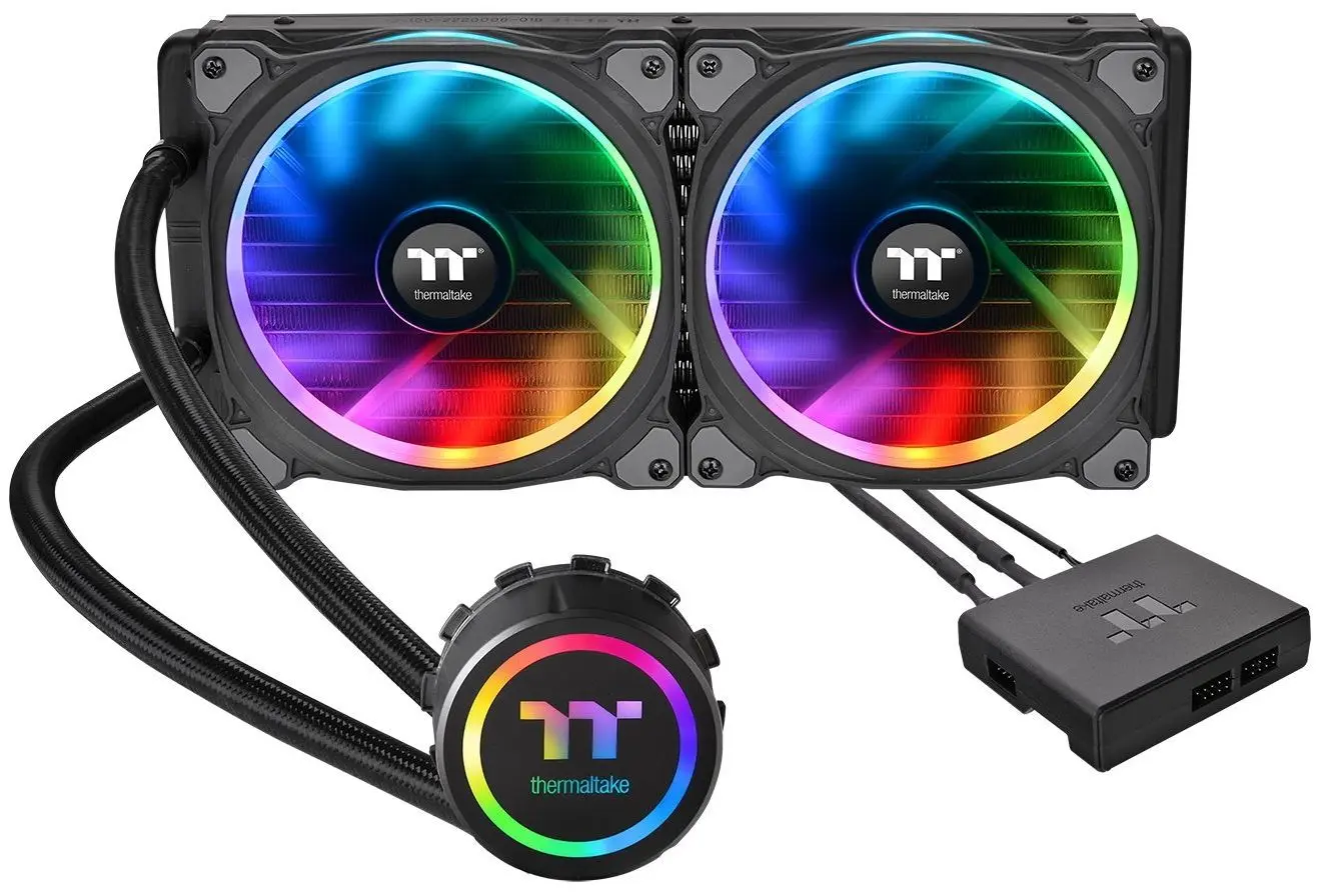 Система жидкостного охлаждения Thermaltake Floe Riing RGB 280 TT (CL-W167-PL14SW-A)