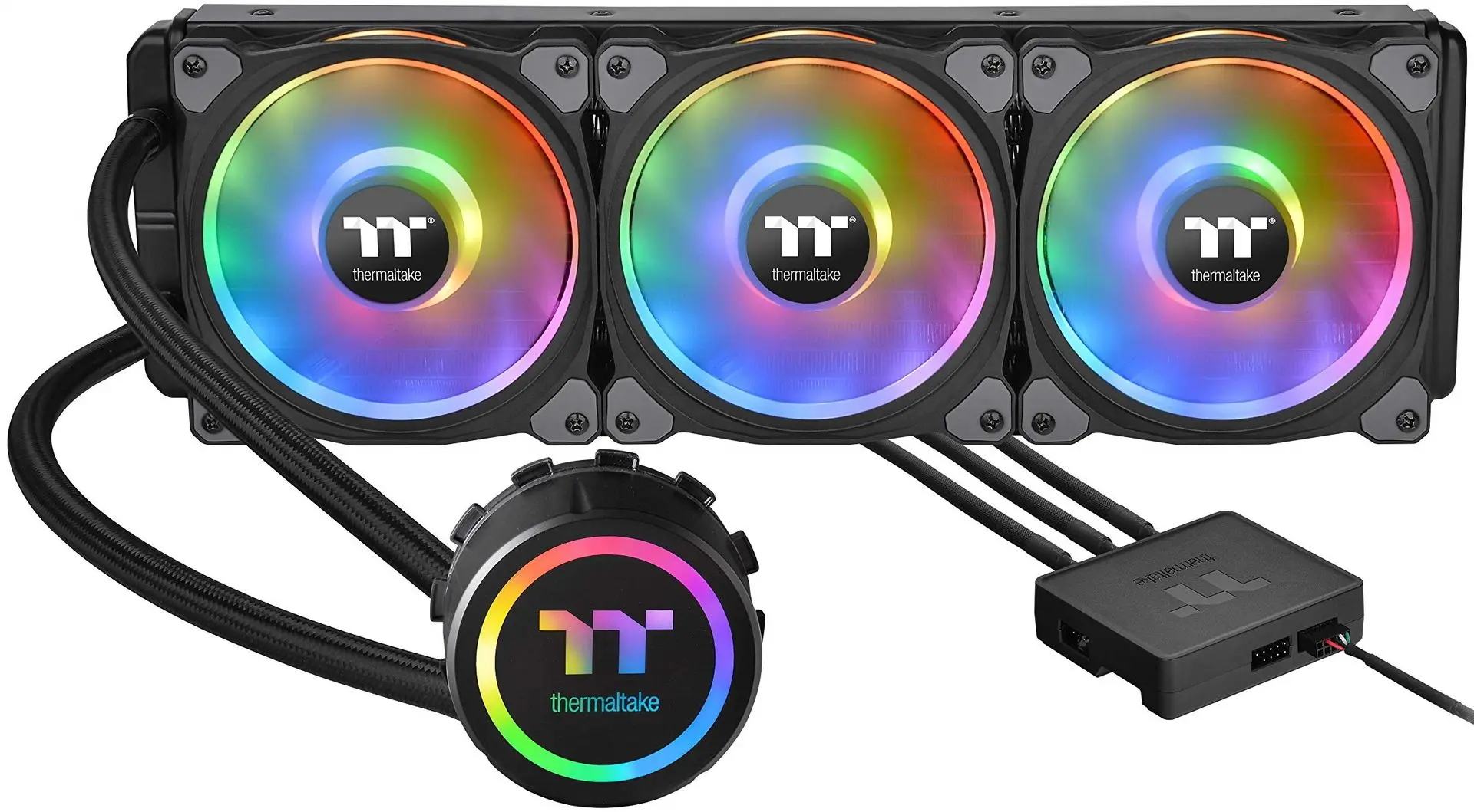 Sistem de racire cu lichid Thermaltake Floe Riing RGB 360 TT (CL-W158-PL12SW-A)