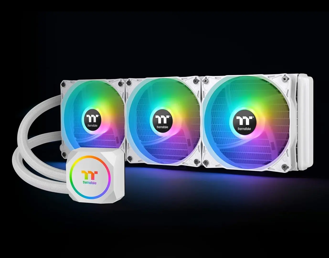 Sistem de racire cu lichid Thermaltake TH360 ARGB Sync Snow Edition (CL-W302-PL12SW-A) - 2