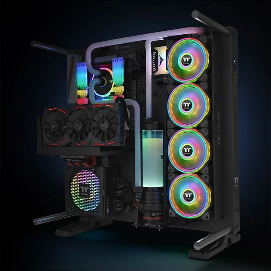 Ventilator Thermaltake Riing Quad 12 RGB TT Premium Edition (CL-F088-PL12SW-C) - 4