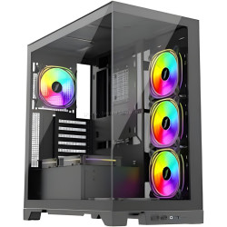 Sistem PC Atol PC1128MP Ryzen 5 8400F 16GB/1TB Linux (Black)