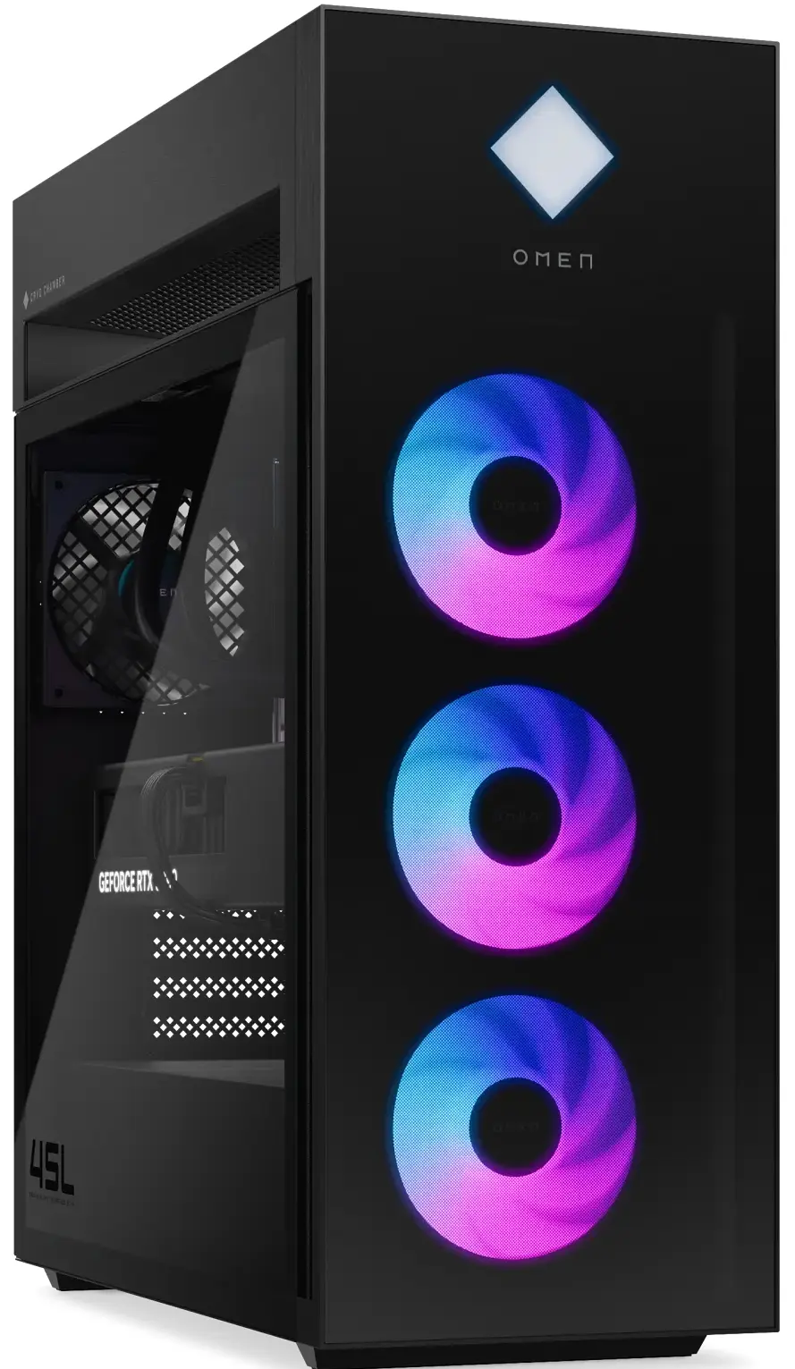 Sistem PC HP 45L Intel Core Ultra 7 265K 32GB/1TB FreeDOS (Black) - 2