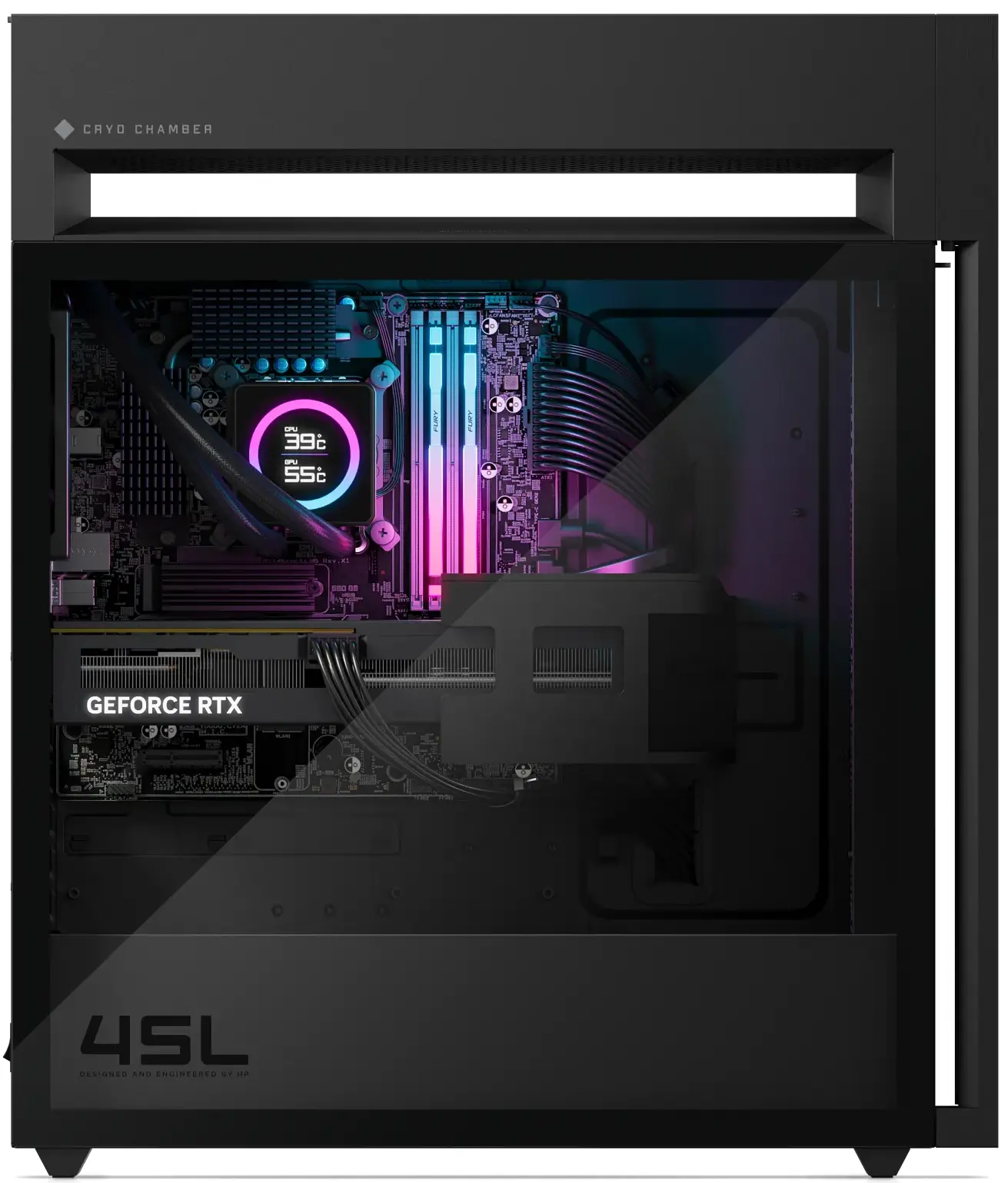 Sistem PC HP 45L Intel Core Ultra 7 265K 32GB/1TB FreeDOS (Black) - 4