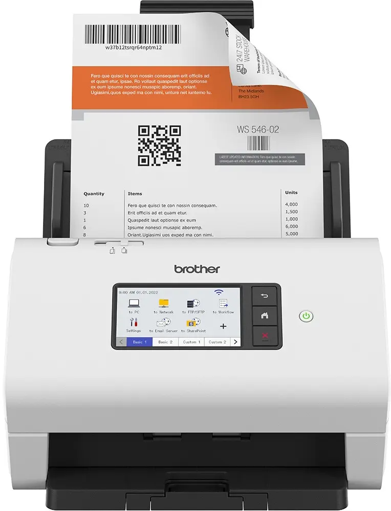 Scanner Brother ADS-4900W (White)