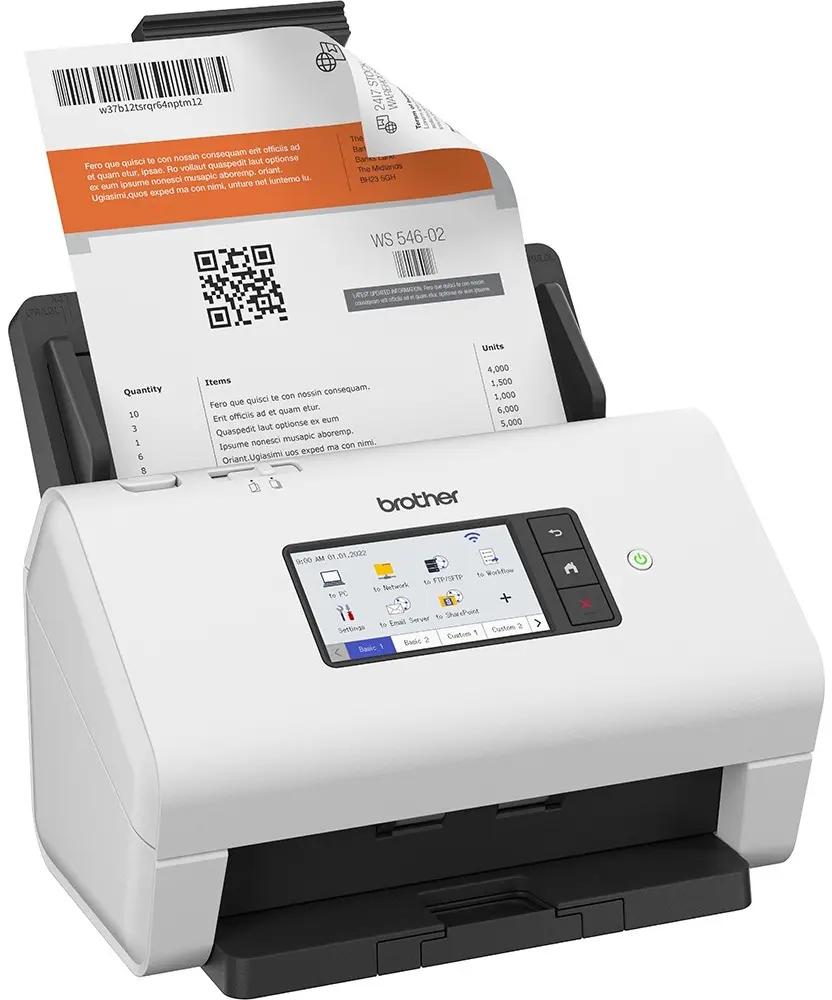 Scanner Brother ADS-4900W (White)