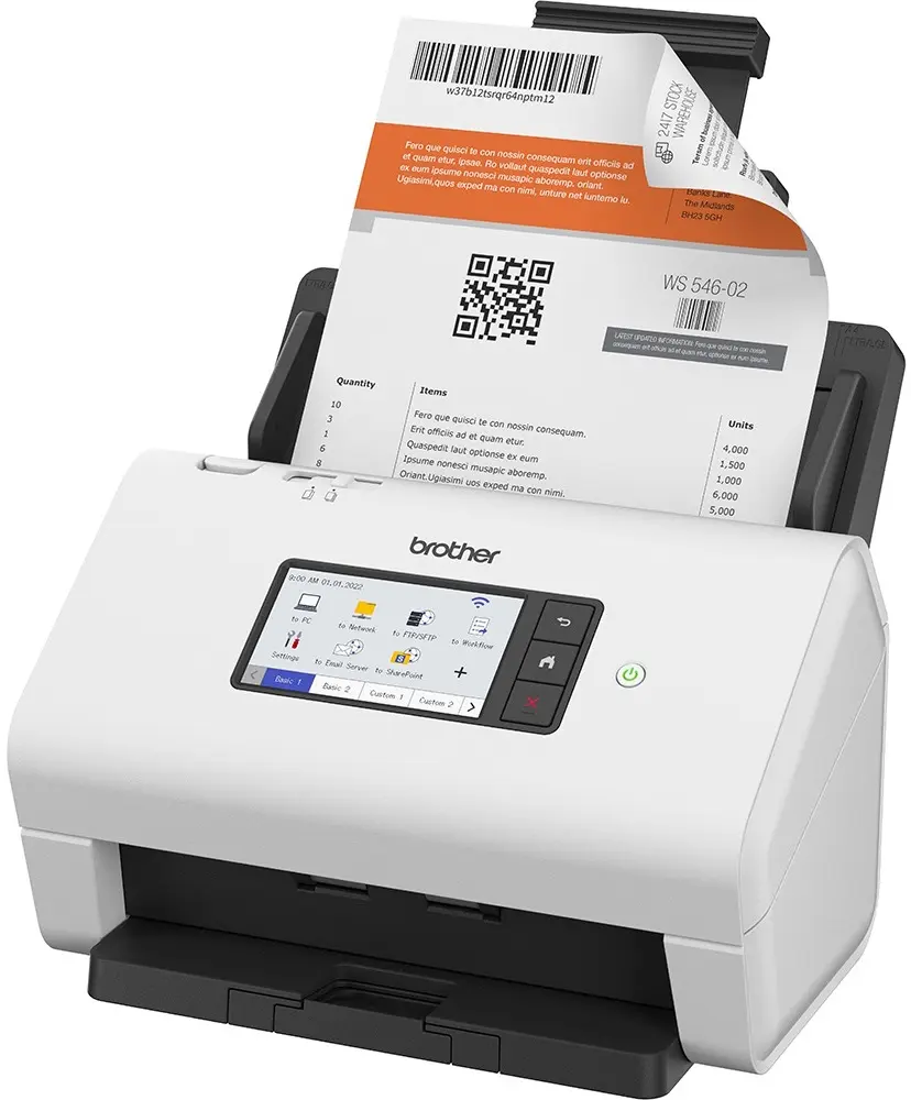 Scanner Brother ADS-4900W (White)
