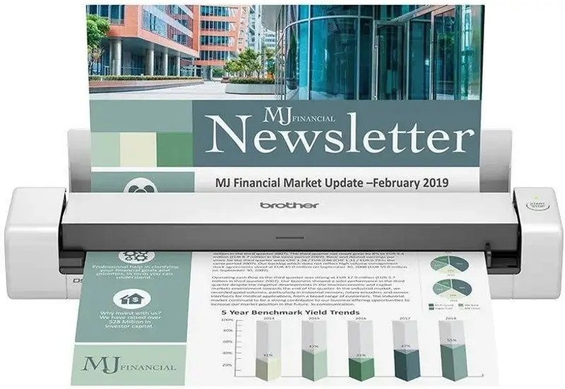 Сканер Brother DS-740D (White)