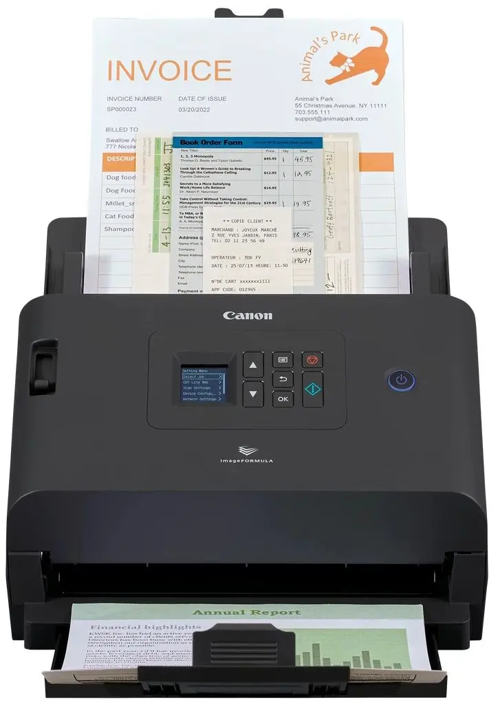 Skanner Canon imageFormula DR-S250N (Black)