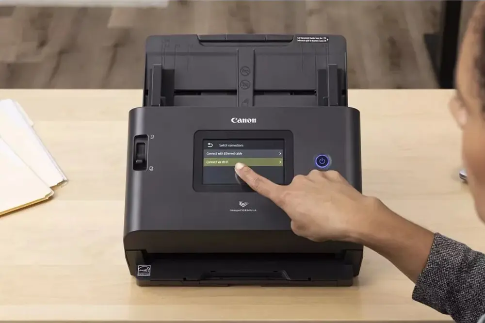 Scanner Canon imageFORMULA DR-S350NW (Black) - 8