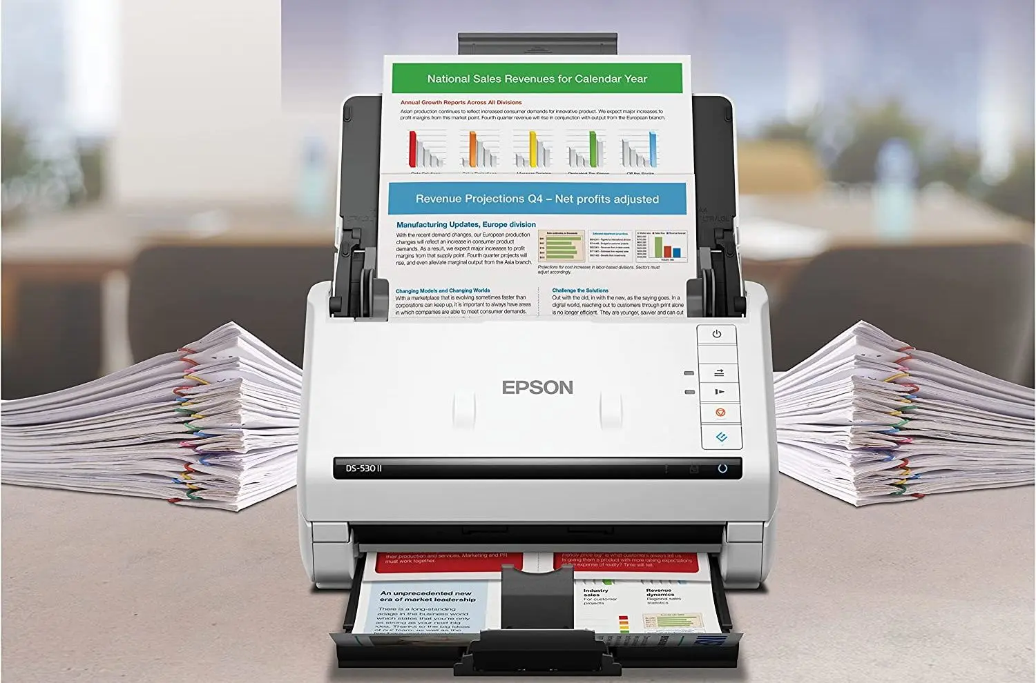 Scanner Epson DS-530II (Black/White)