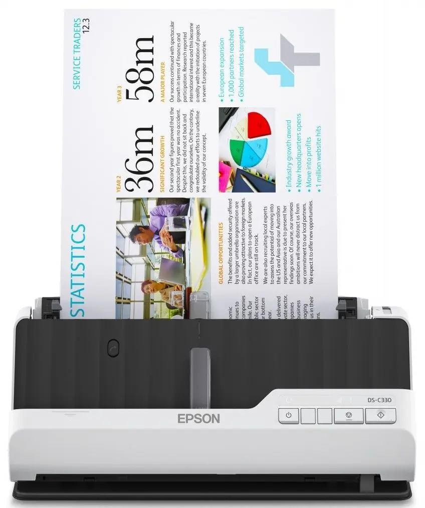 Scaner Epson DS-C330 (White/Black)