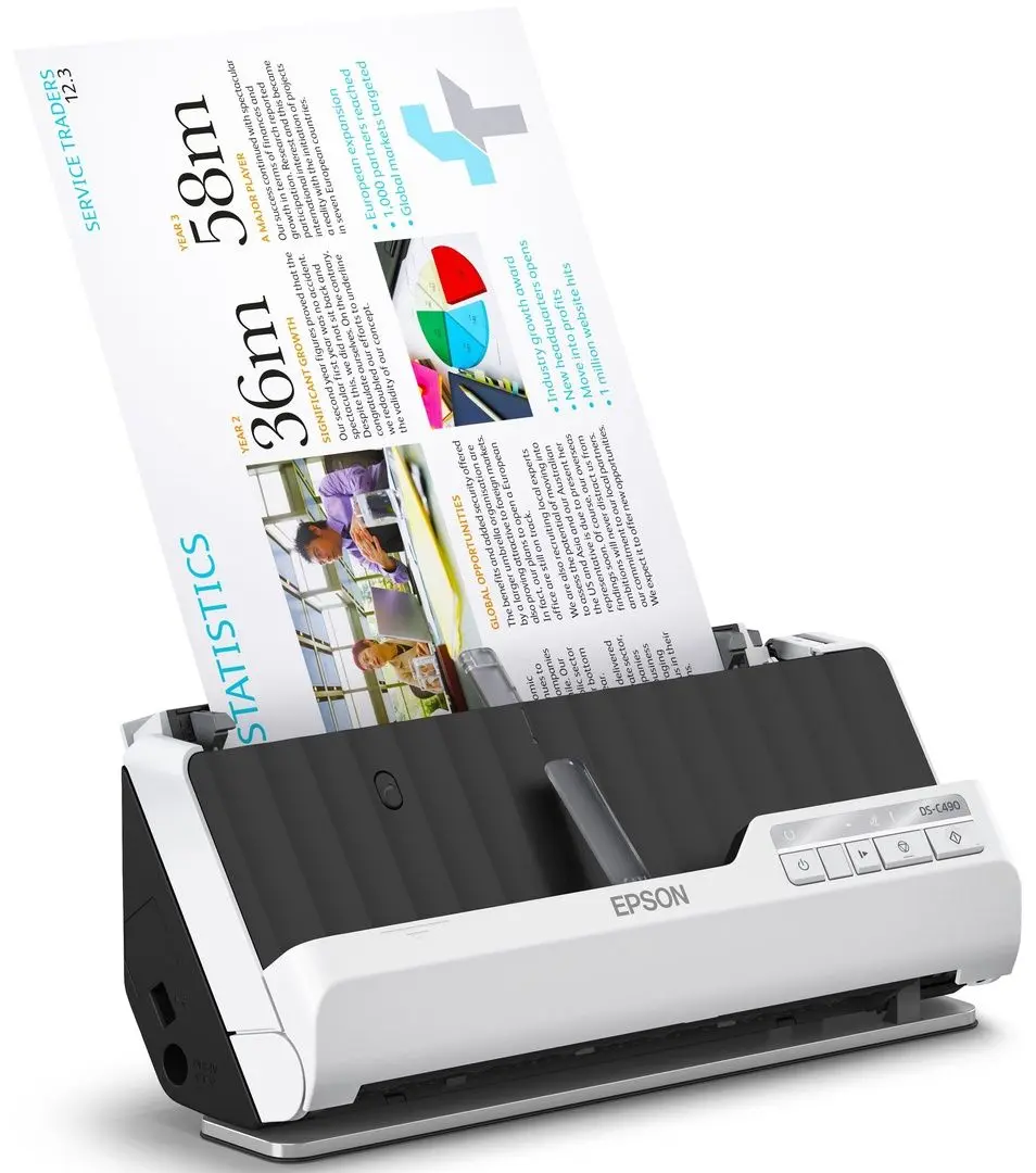 Scaner Epson DS-C490 (White/Black)