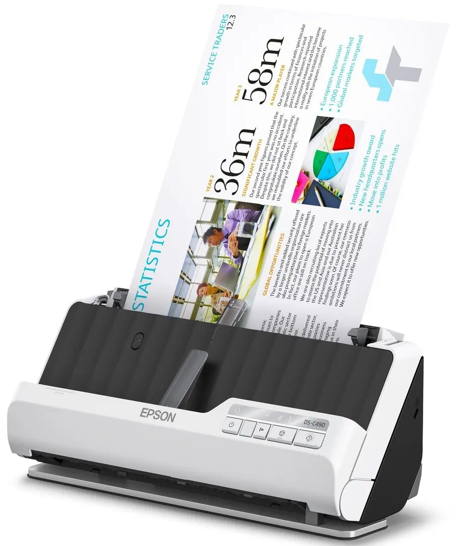 Scaner Epson DS-C490 (White/Black)