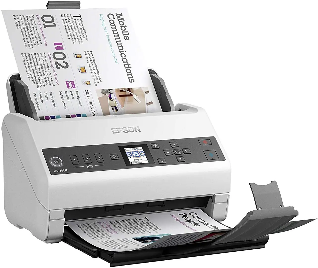 Scaner Epson WorkForce DS-730N (White)