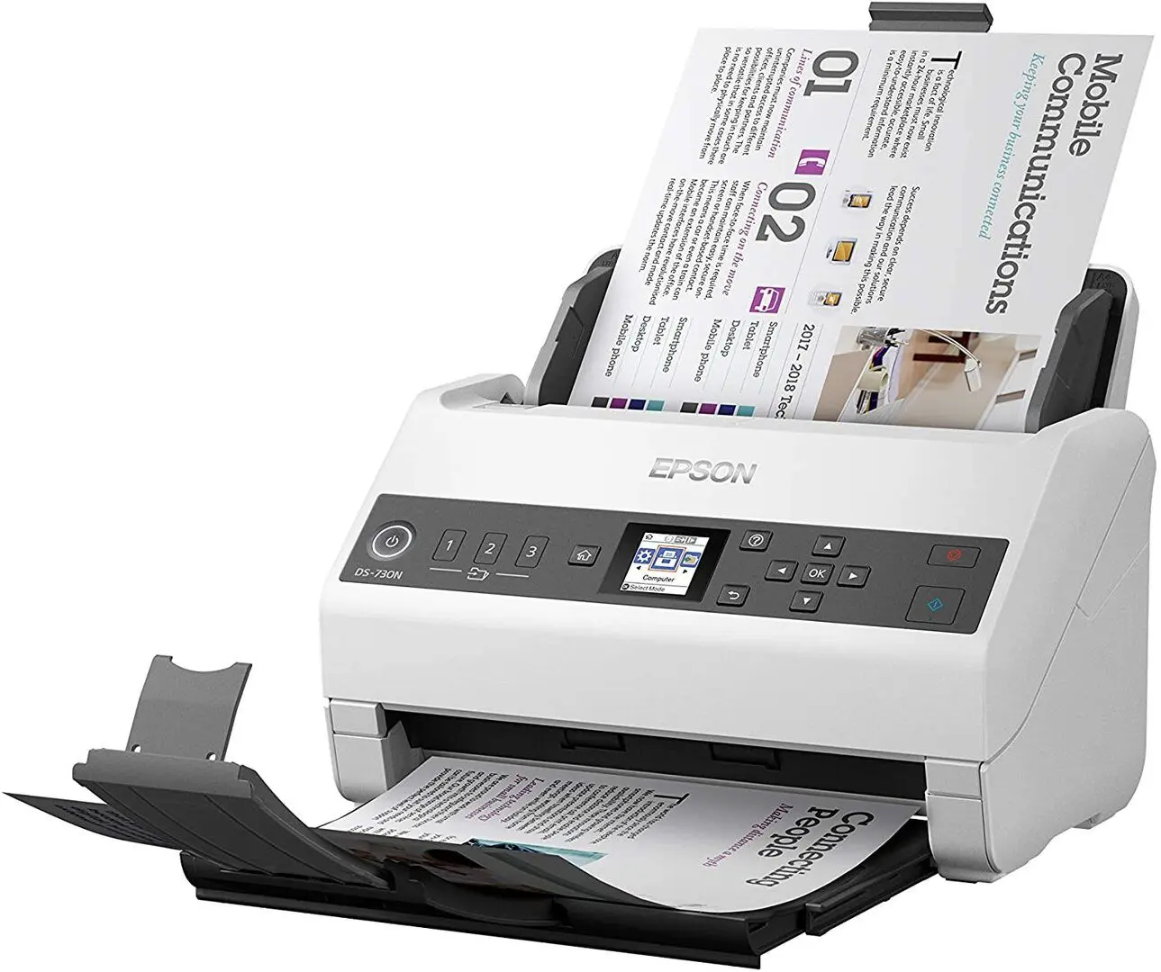 Scaner Epson WorkForce DS-730N (White)
