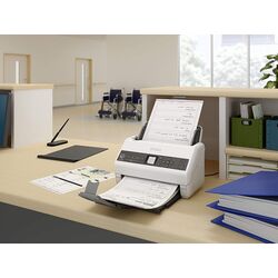 Scaner Epson WorkForce DS-730N (White) Thumb