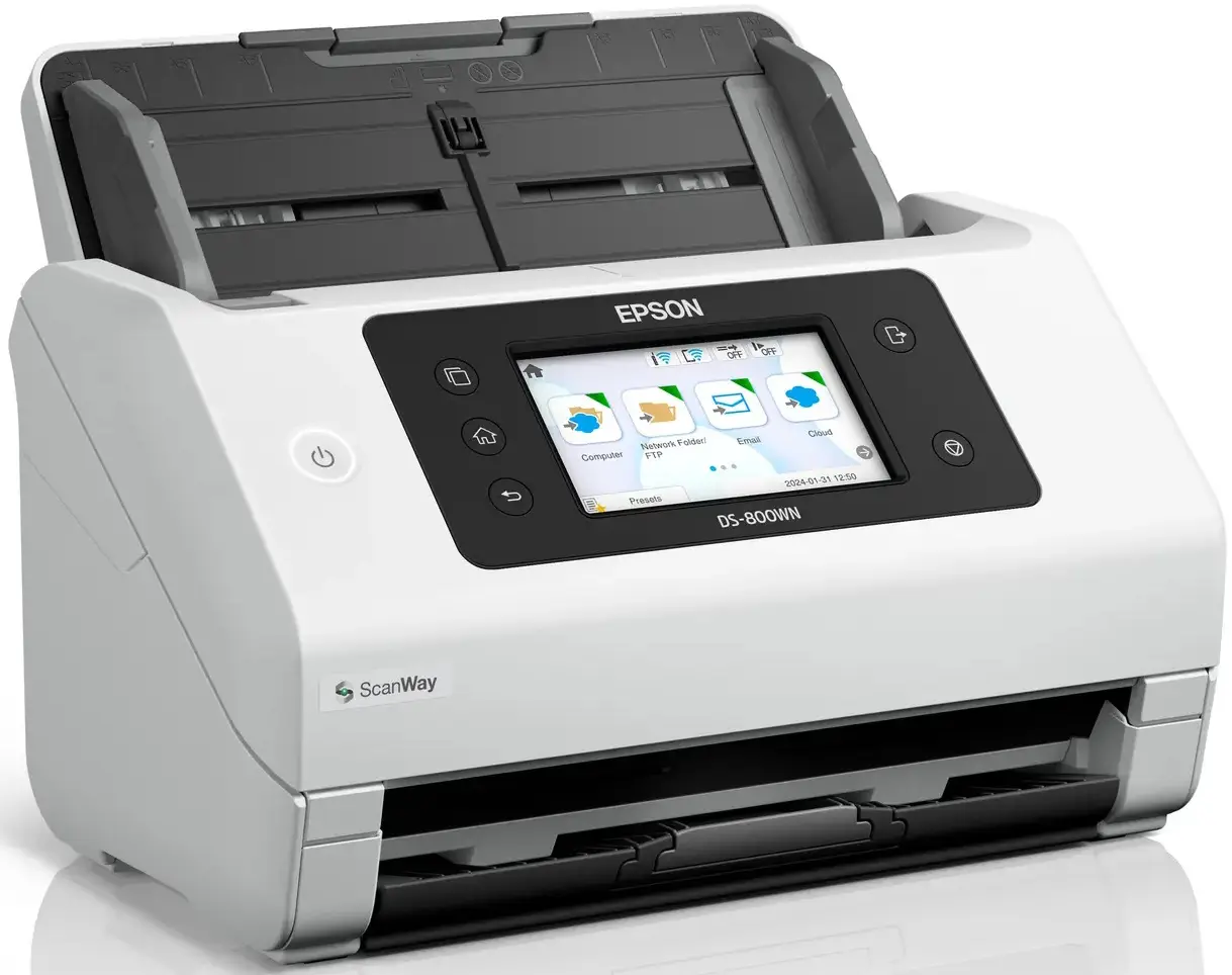 Scanner Epson WorkForce DS-800WN (White)