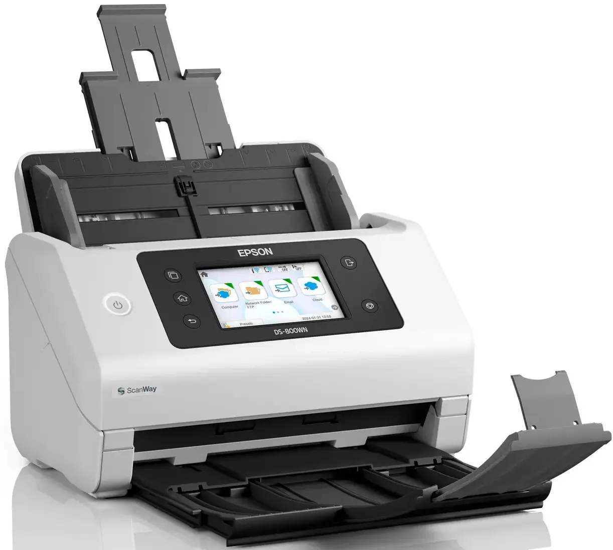 Scanner Epson WorkForce DS-800WN (White)