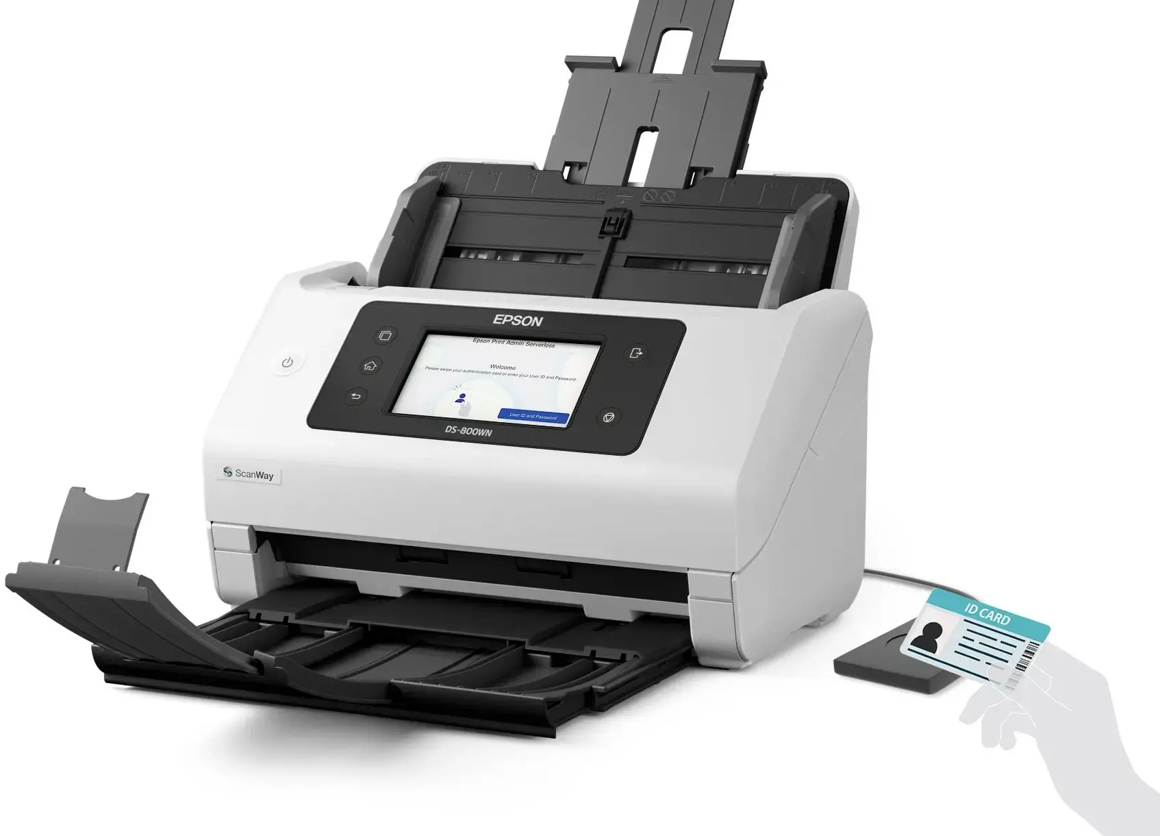 Scanner Epson WorkForce DS-800WN (White)