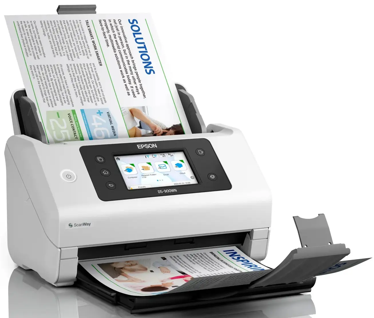 Scanner Epson WorkForce DS-900WN (White)