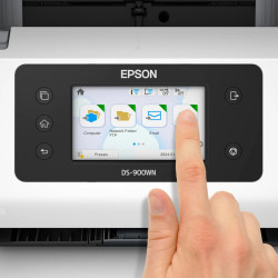 Scanner Epson WorkForce DS-900WN (White) Thumb
