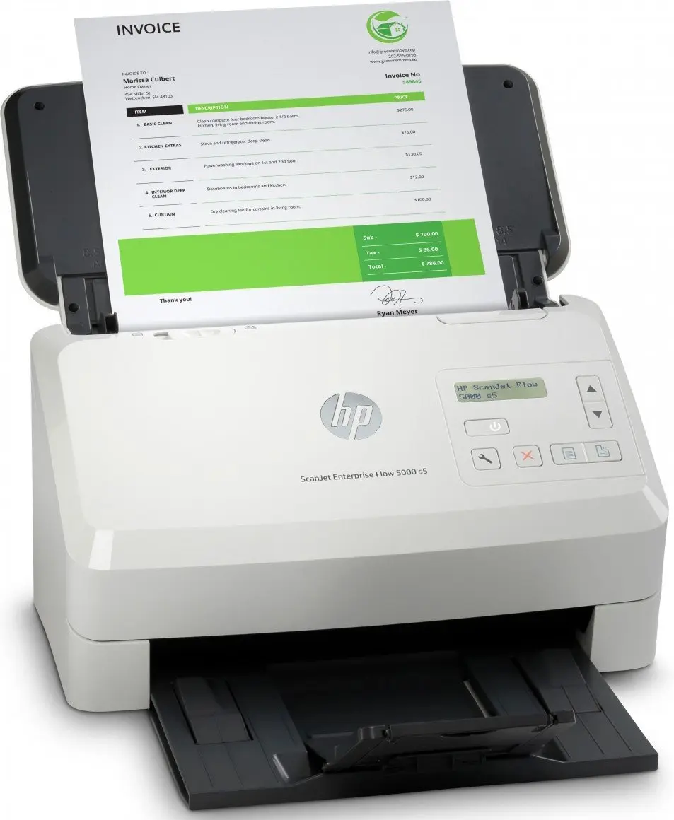 Scanner HP ScanJet Enterprise Flow 5000 s5 (White)