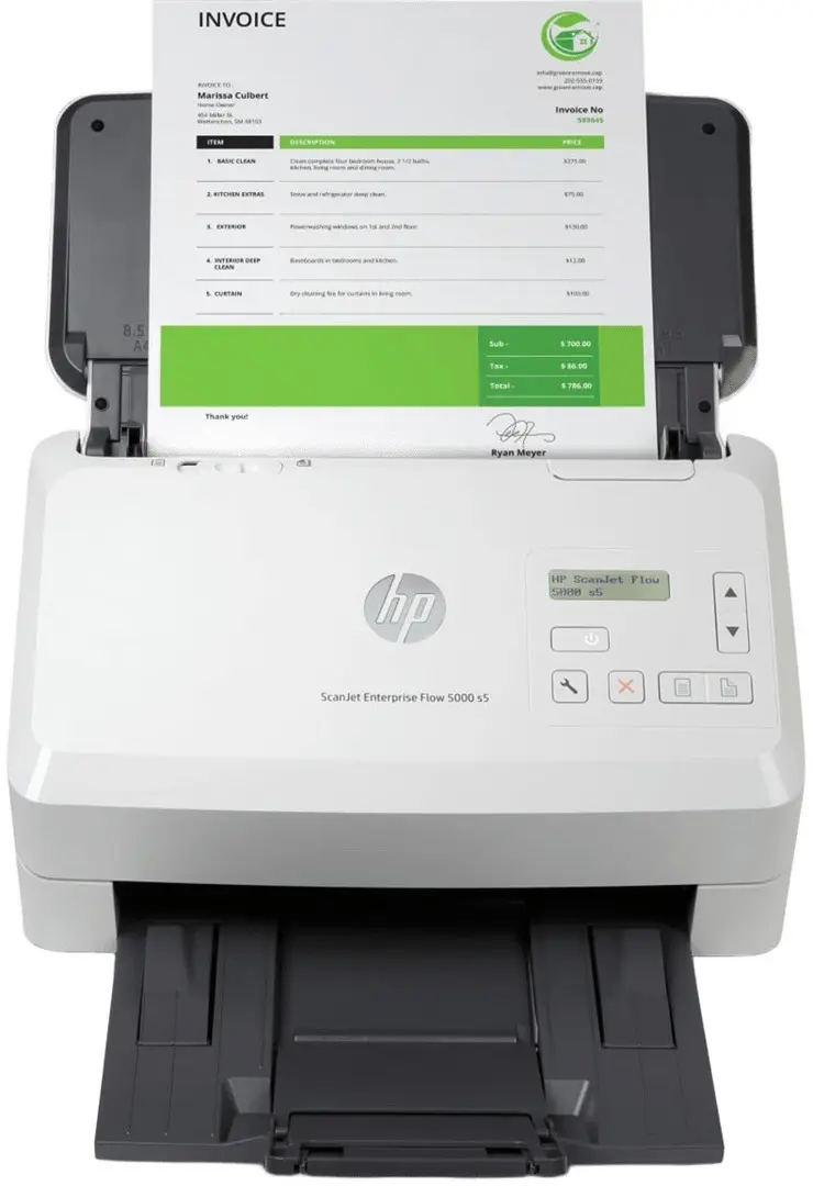 Scanner HP ScanJet Enterprise Flow 5000 s5 (White)