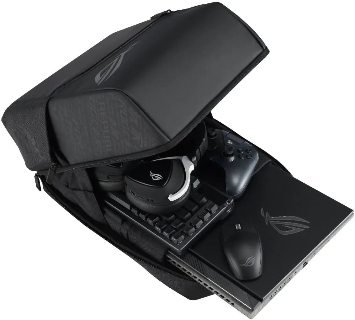 Rucsac pentru laptop Asus ROG Ranger Gaming Backpack 16 (Black)