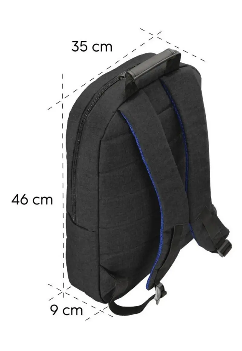 Rucsac pentru laptop Hama Genua 216597 (Black)