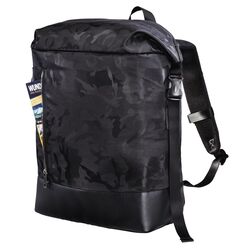 Rucsac pentru laptop Hama Roll-Top Mission Camo 15.6
