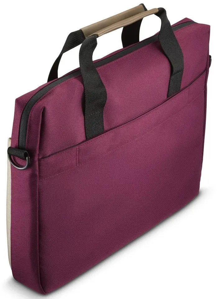 Geanta pentru laptop Hama Silvan 222063 (Beige/Burgundy)