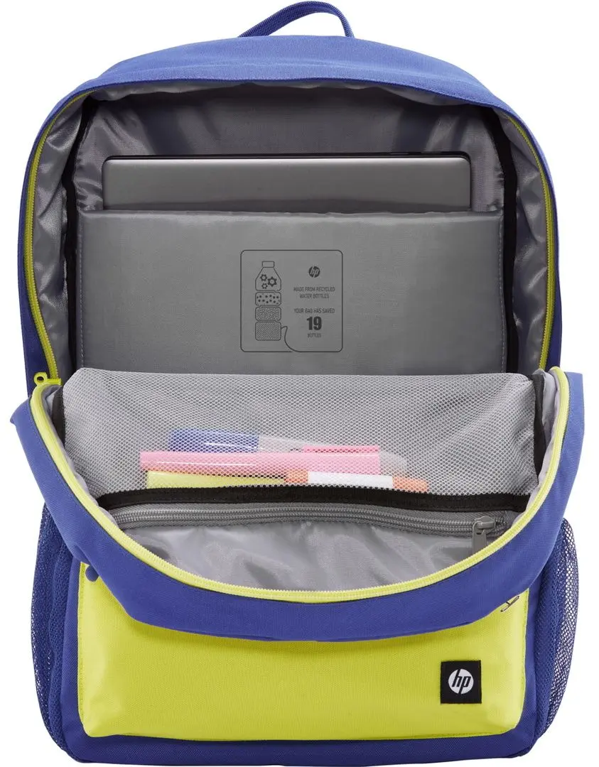 Рюкзак для ноутбука HP Campus 7J596AA (Blue/Lime)