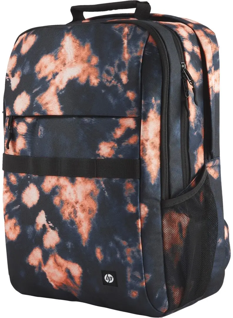 Рюкзак для ноутбука HP Campus XL Tie Dye Backpack (Black/Orange)