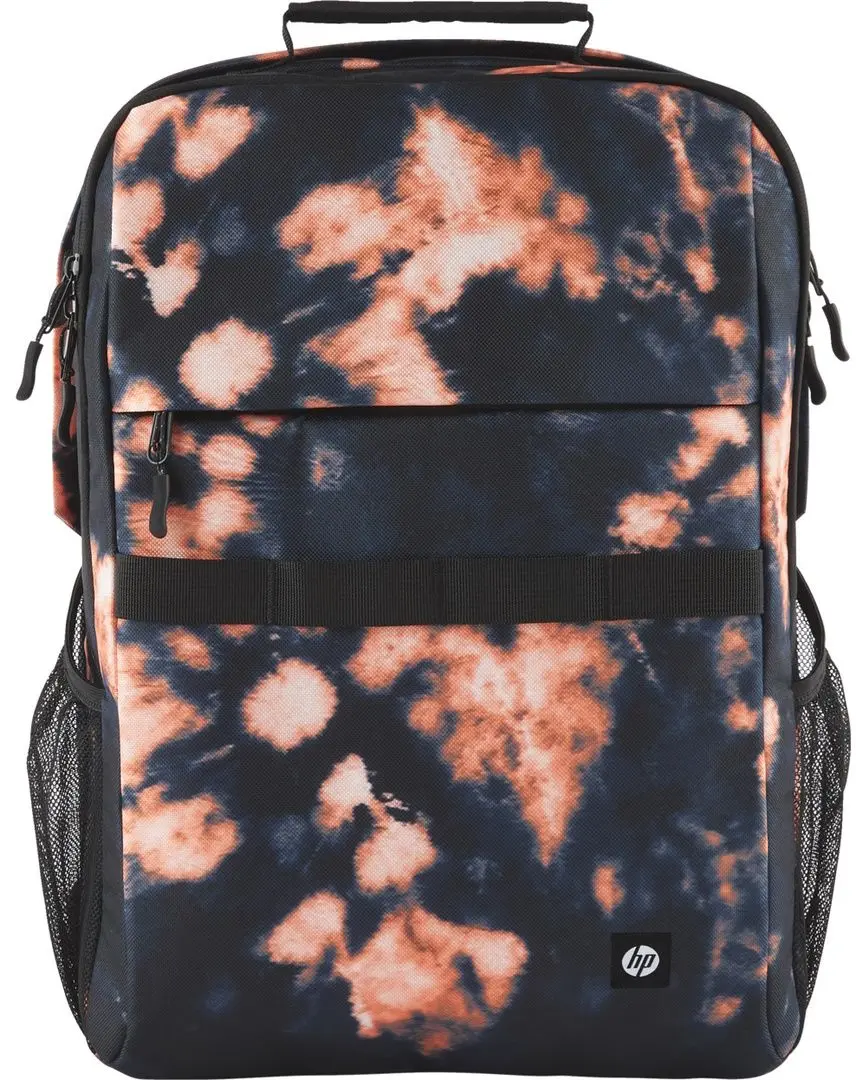 Рюкзак для ноутбука HP Campus XL Tie Dye Backpack (Black/Orange)