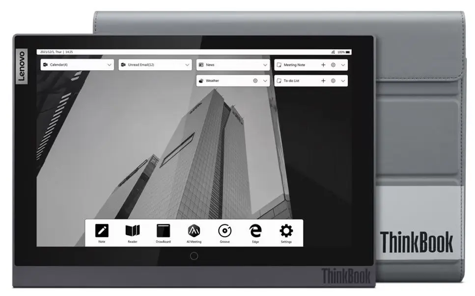 Husa pentru laptop Lenovo ThinkBook Premium 13 (Grey)