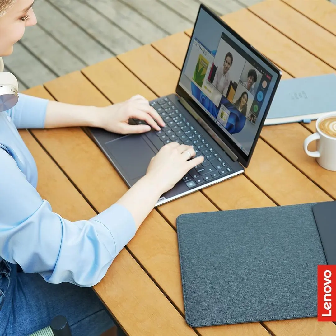 Husa pentru laptop Lenovo Yoga Sleeve GX41K68626 (Tidal Teal)