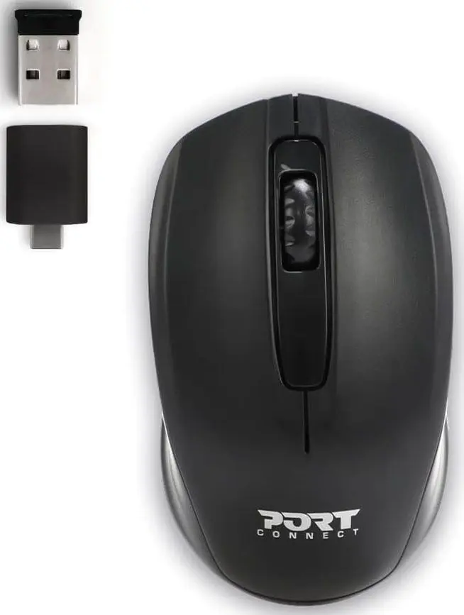 Rucsac pentru laptop + mouse fara fir Port Designs Premium 501901 (Black) - 5