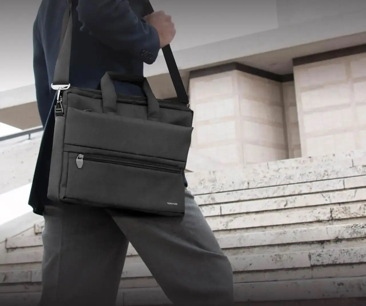 Geanta pentru laptop Promate Apollo-MB (Black) - 5