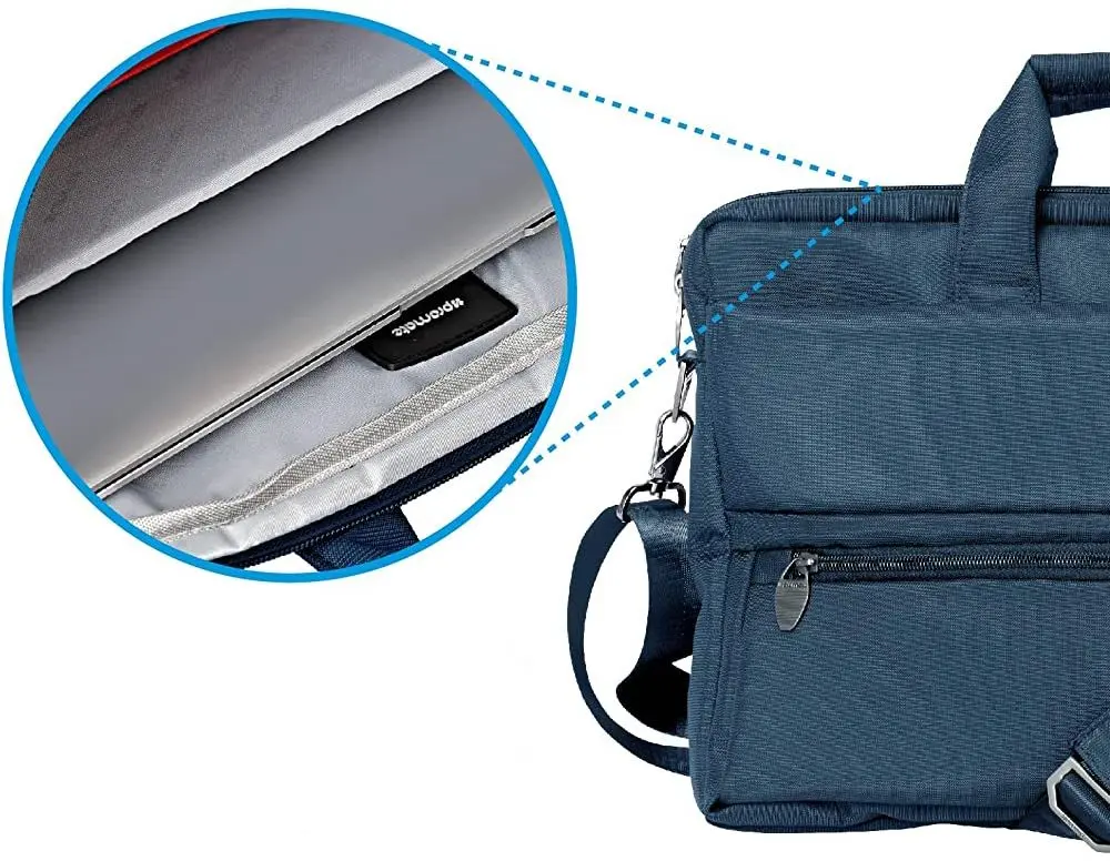 Geanta pentru laptop Promate Apollo-MB (Blue) - 2