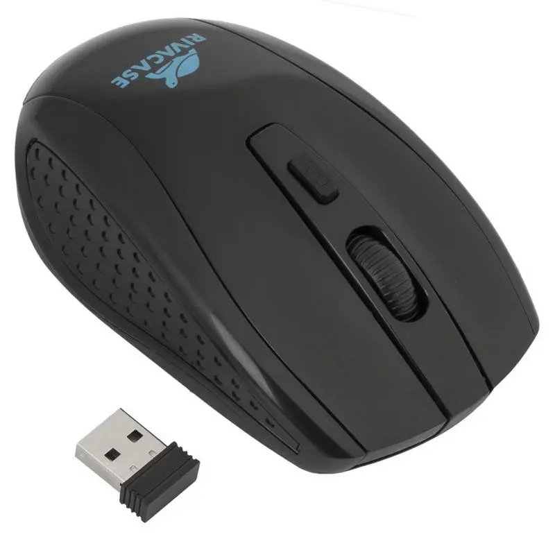 Geanta pentru laptop + mouse fara fir RivaCase Regent 8038 (Black)
