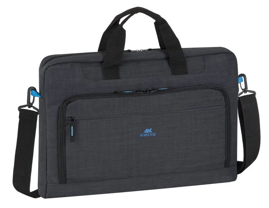 Geanta pentru laptop + mouse fara fir RivaCase Regent 8058 (Black)