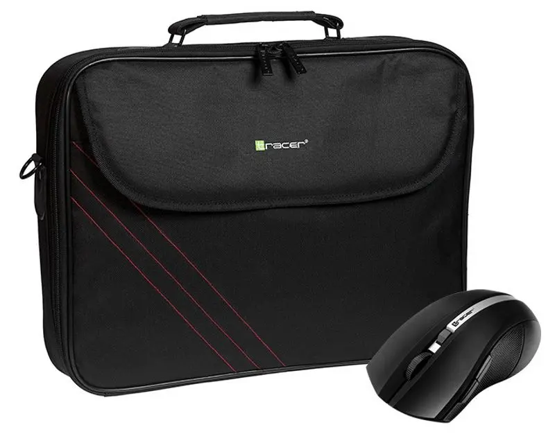 Geanta pentru laptop + mouse fara fir Tracer TRATOR45854 (Black) - 2