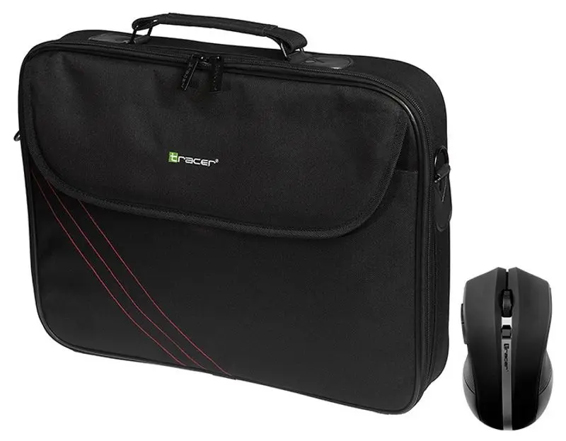 Geanta pentru laptop + mouse fara fir Tracer TRATOR45854 (Black)