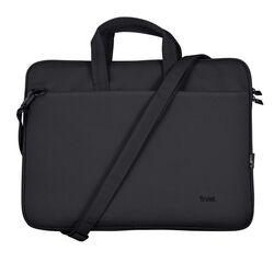 Сумка для ноутбука Trust Bologna 16 Eco-friendly Slim (Black) Thumb