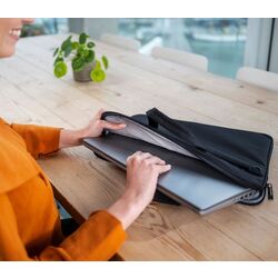 Сумка для ноутбука Trust Bologna 16 Eco-friendly Slim (Black) Thumb