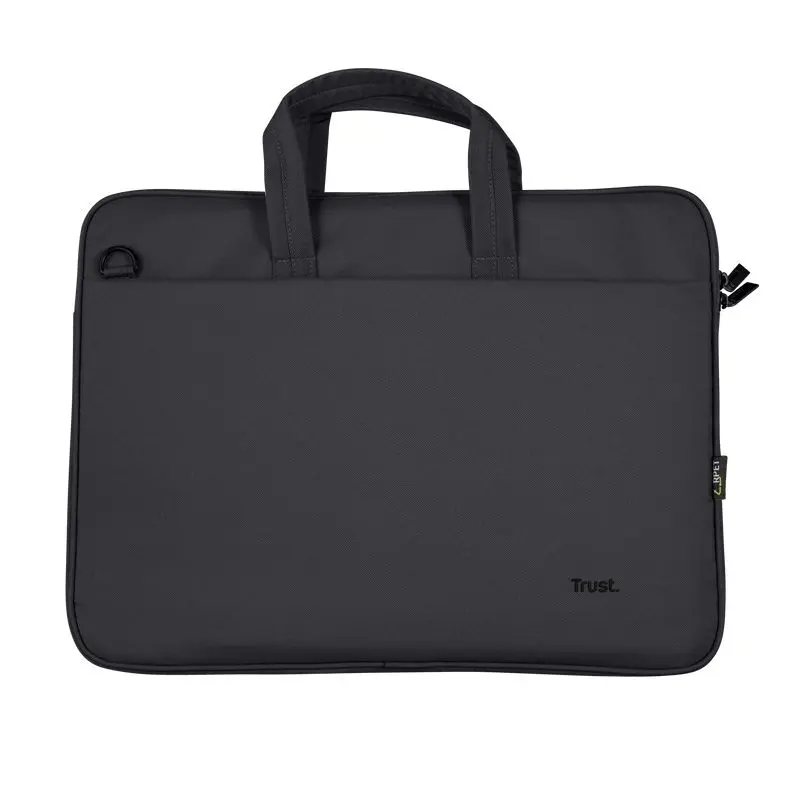Сумка для ноутбука Trust Bologna 16 Eco-friendly Slim (Black)