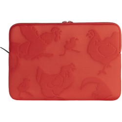 Husa pentru laptop Tucano Rilievo 15.0 Chickens (Orange) Thumb