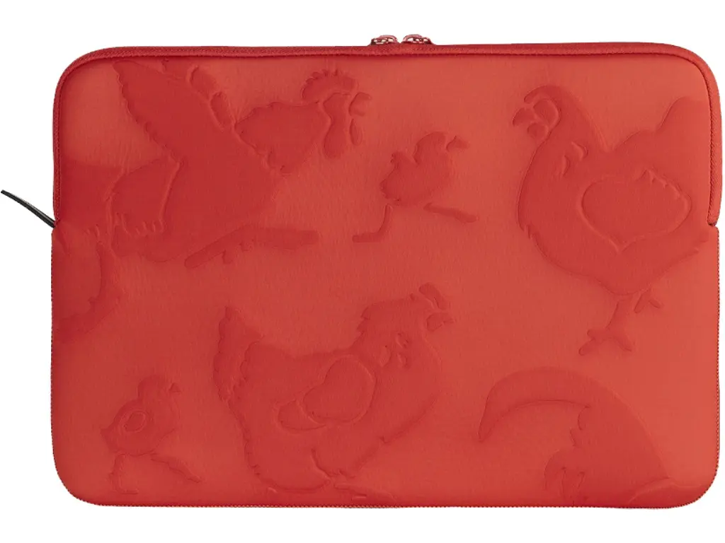 Husa pentru laptop Tucano Rilievo 15.0 Chickens (Orange) - 2